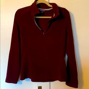 Eddie Bauer 3/4 zip FLEECE